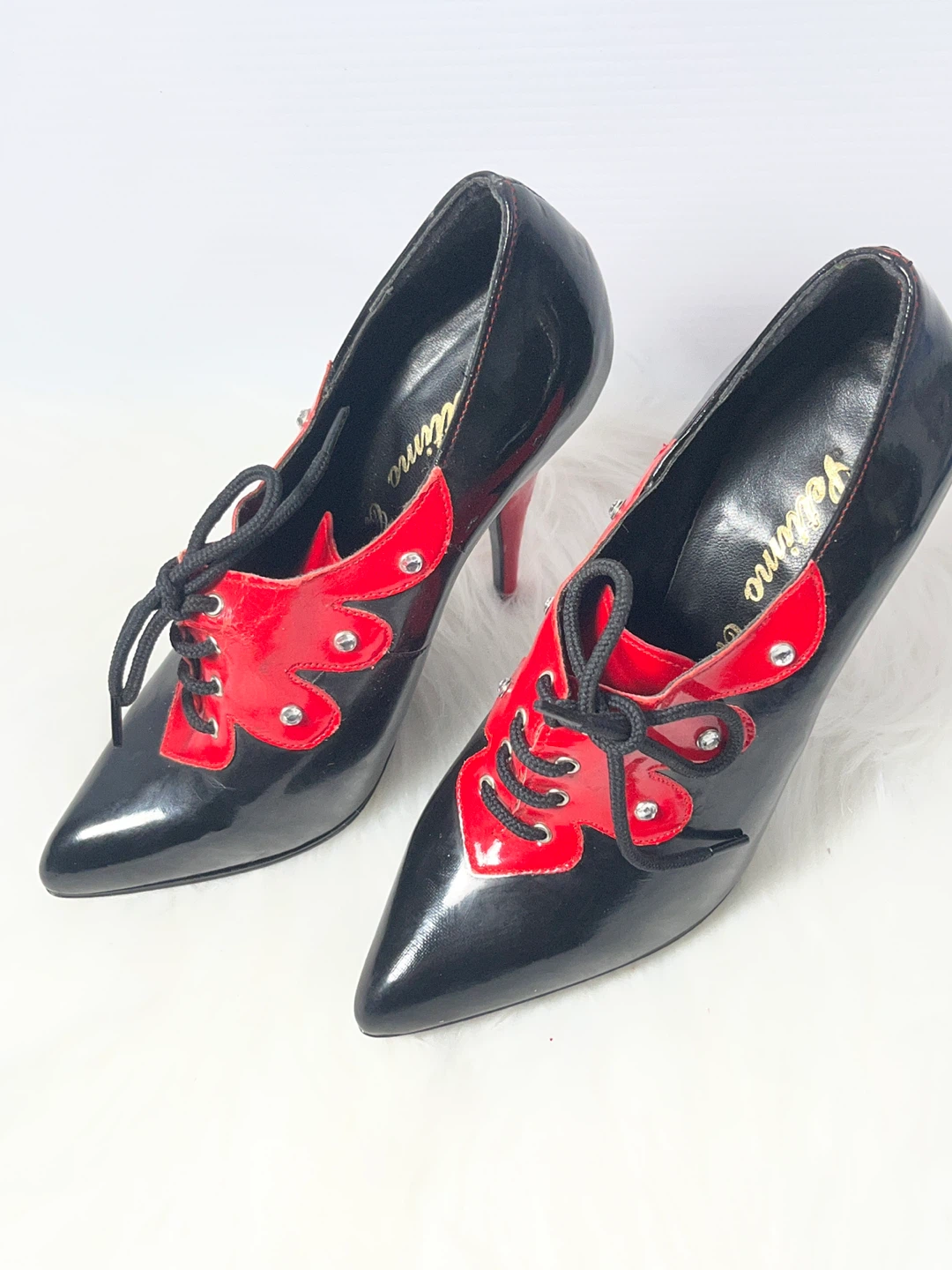 Pettimo Cielo lace-up stiletto heels size 6 - photo 2