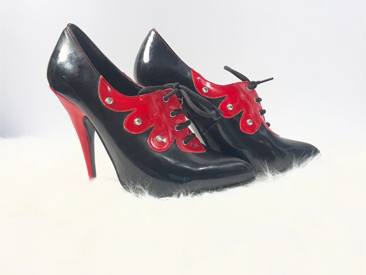 Pettimo Cielo lace-up stiletto heels size 6 - photo 3