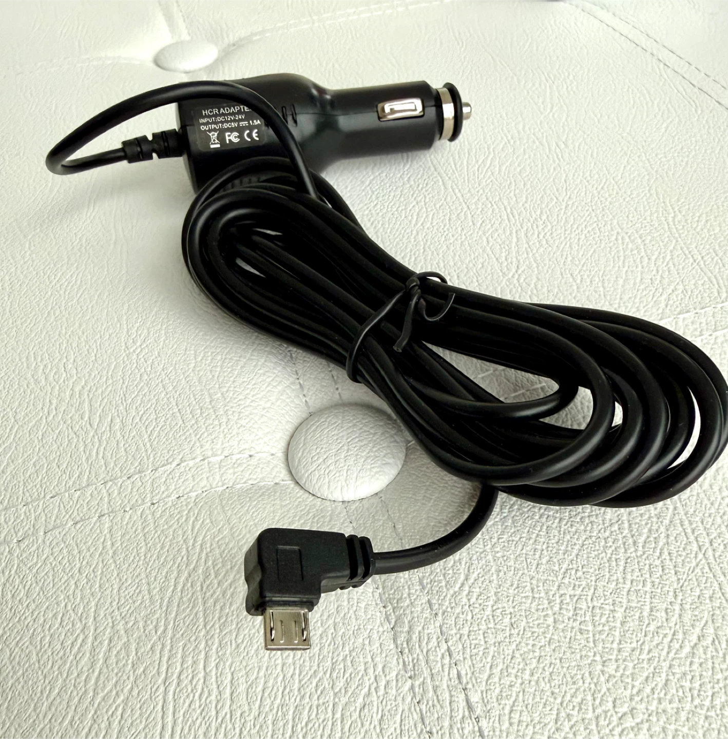 Car Charger Adapter with Micro USB Cable