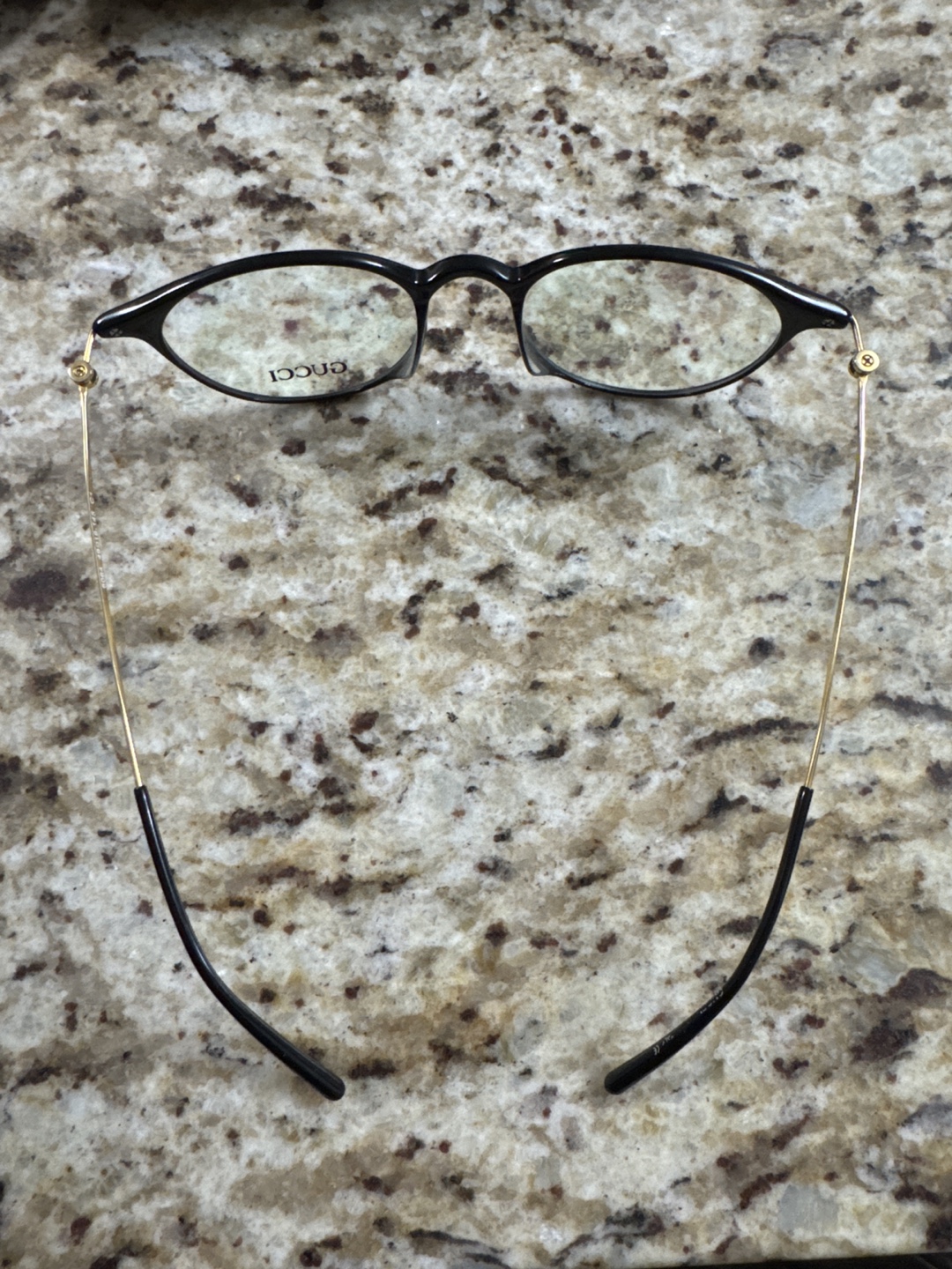 Gucci Black Oval Eyeglasses - photo 2