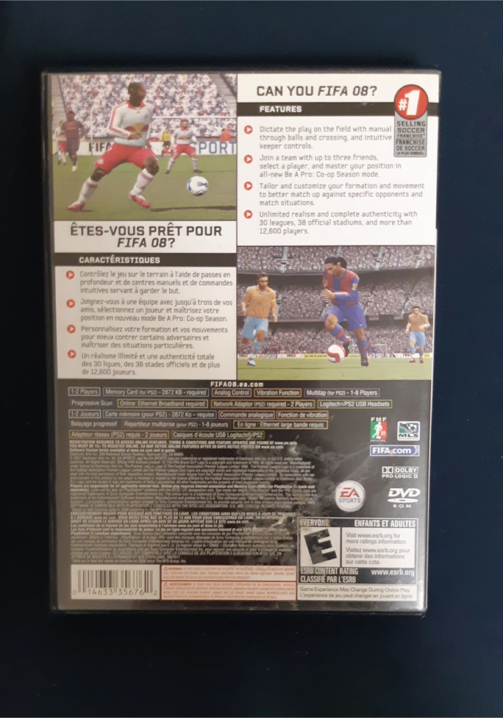 Fifa 08 Soccer (Playstation 2 Ps2) PreOwned - photo 3