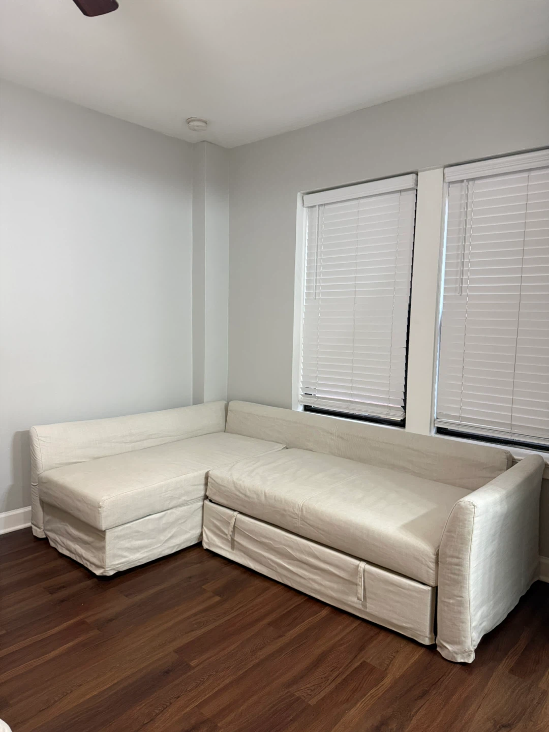 Sectional Sofa Bed - Beige - photo 2