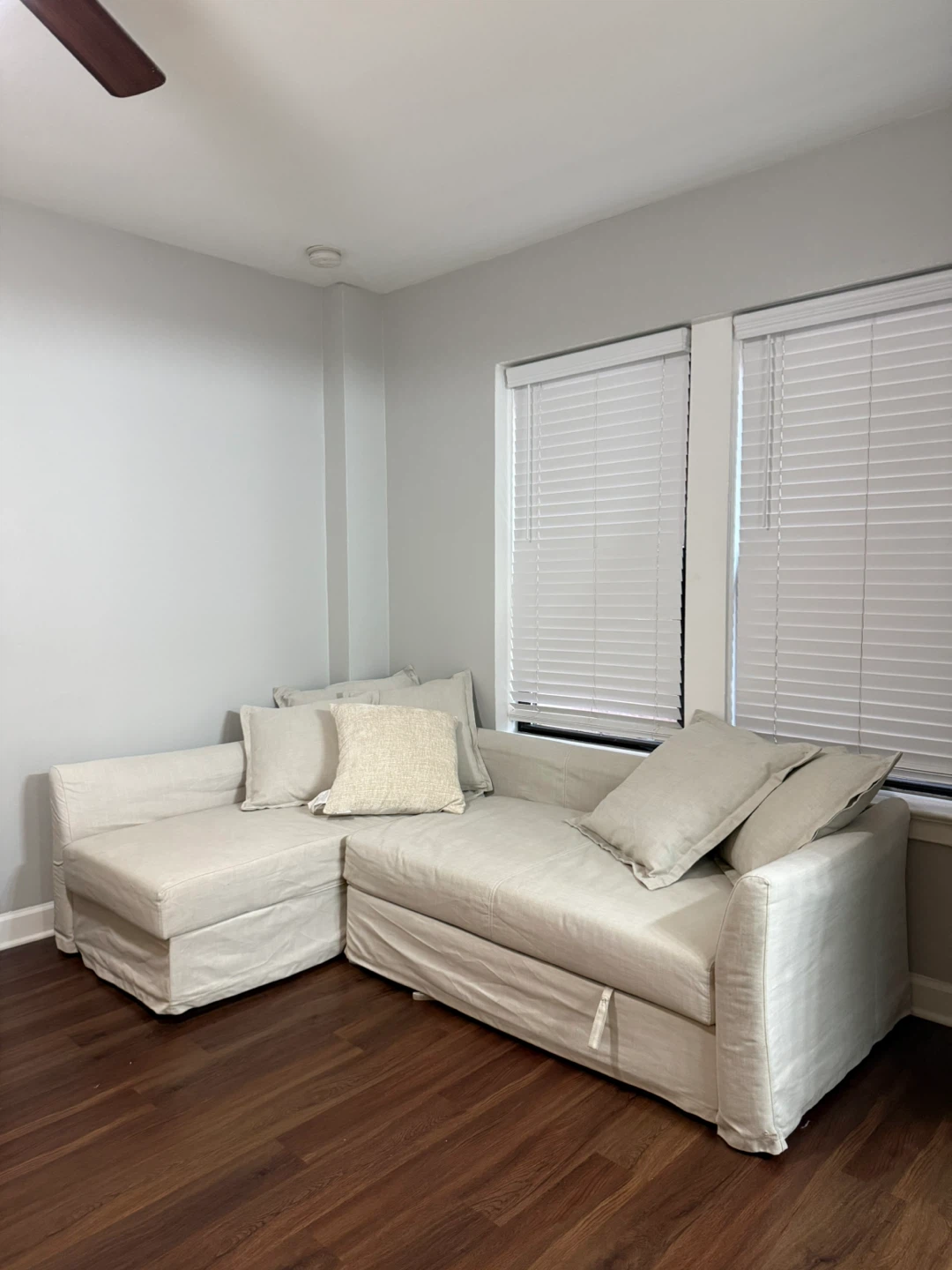 Sectional Sofa Bed - Beige