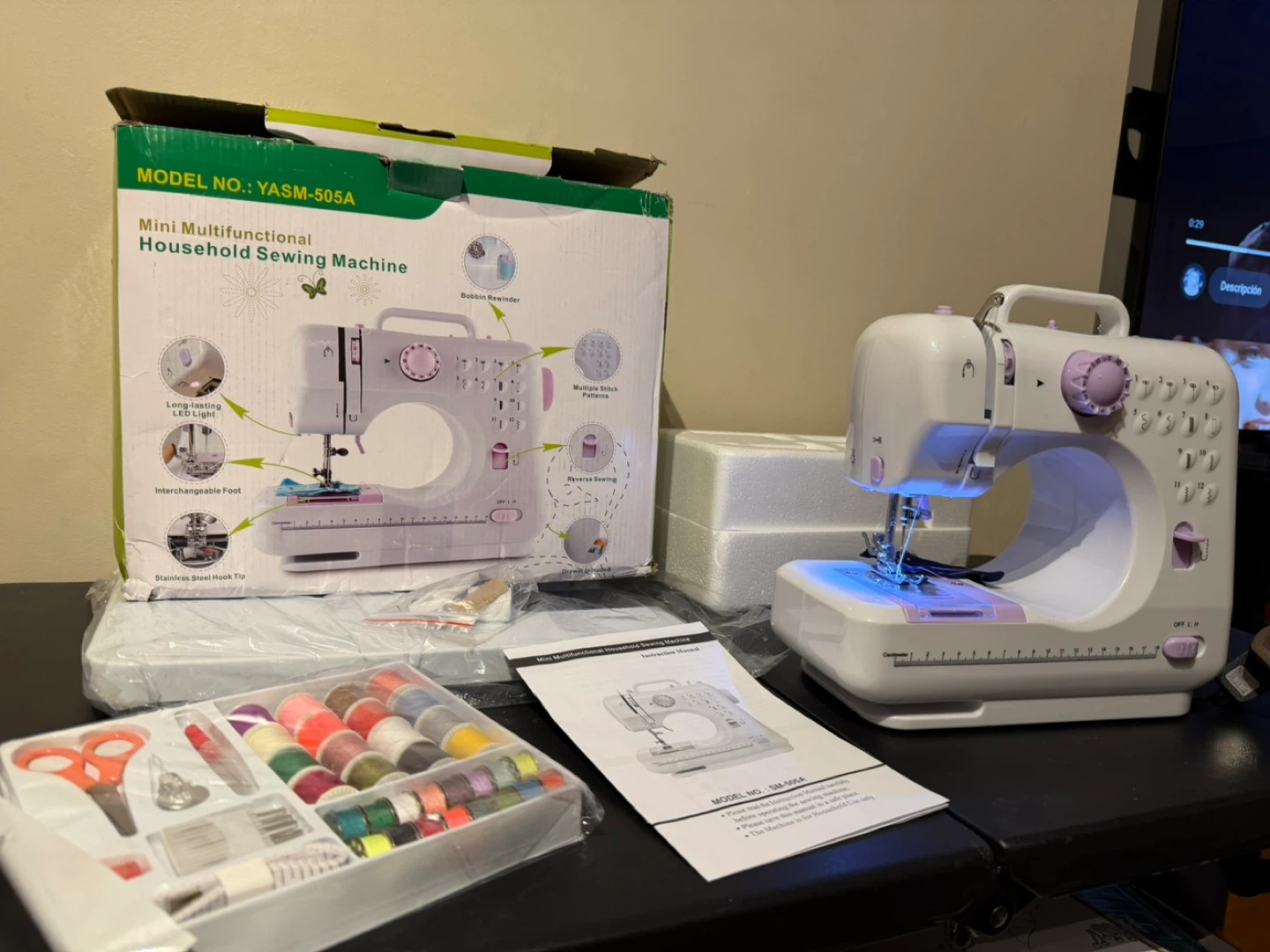 Mini Multifunctional Household Sewing Machine