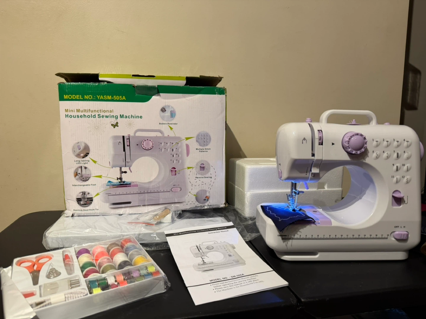 Mini Multifunctional Household Sewing Machine - photo 2