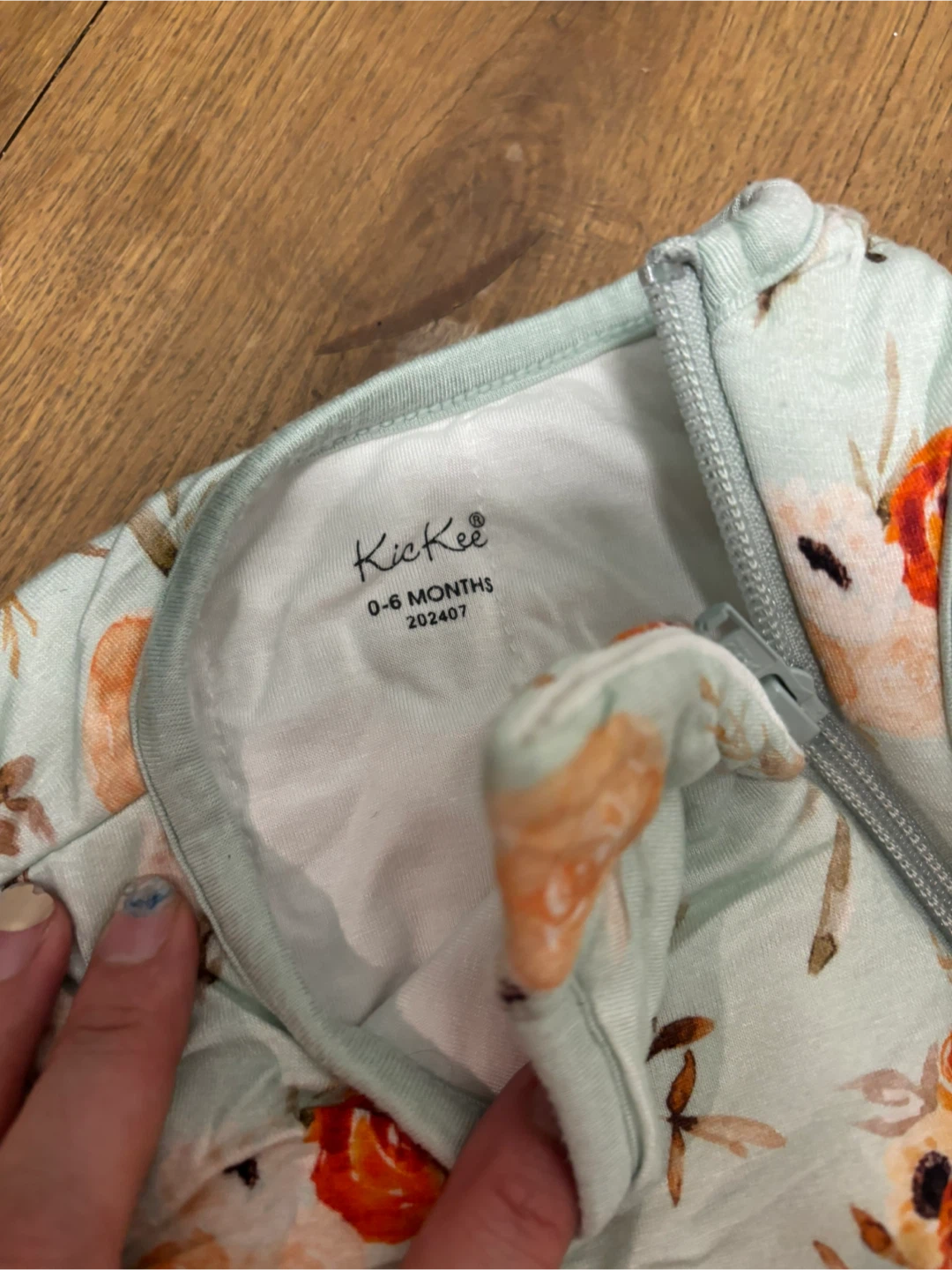 Moving sale ends 3/22! KicKee Pants Sleep Sack 0-6 Months Floral - photo 2