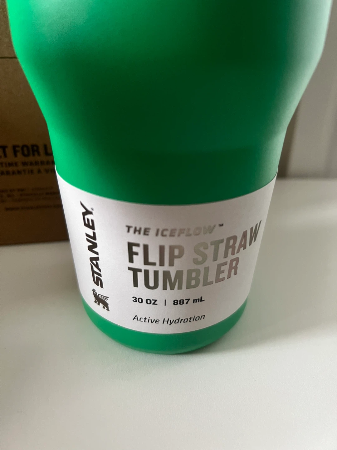 Stanley The Iceflow Flip Straw Tumbler - Green 30 oz - photo 2