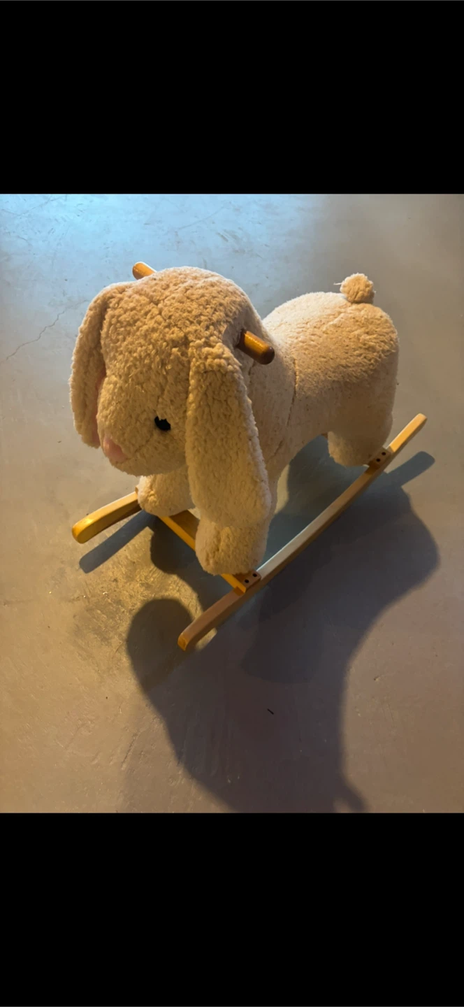 Plush Rocking bunny