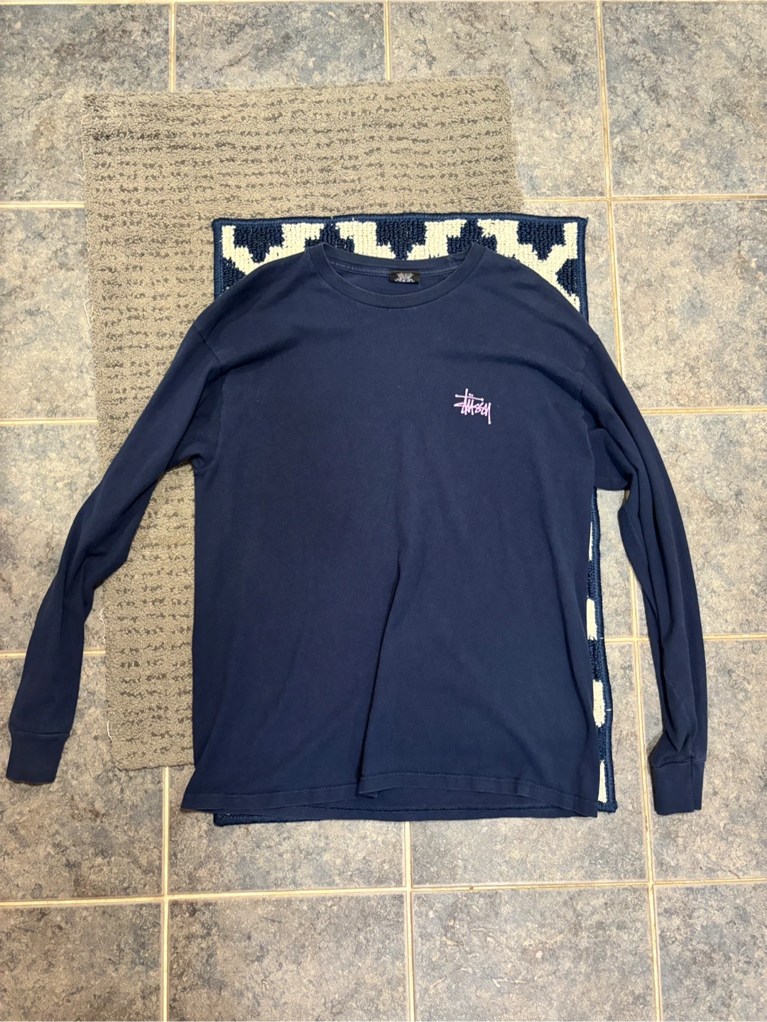 Stussy Long Sleeve T-Shirt (Large)