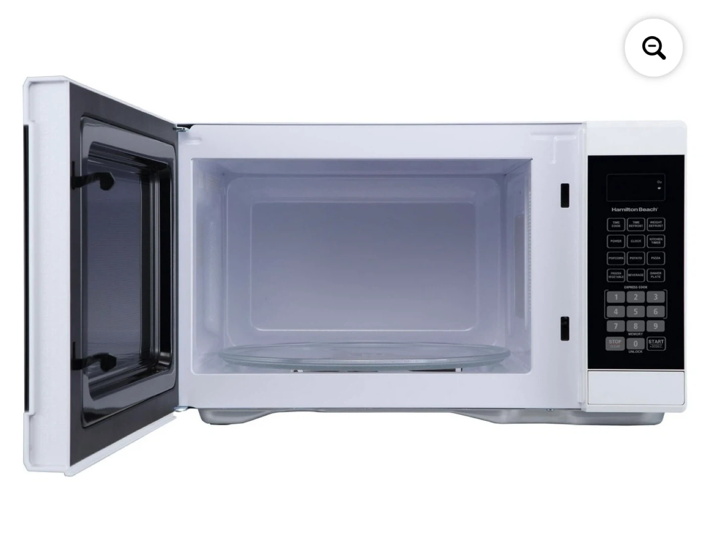 Hamilton Beach Microwave - White - photo 3