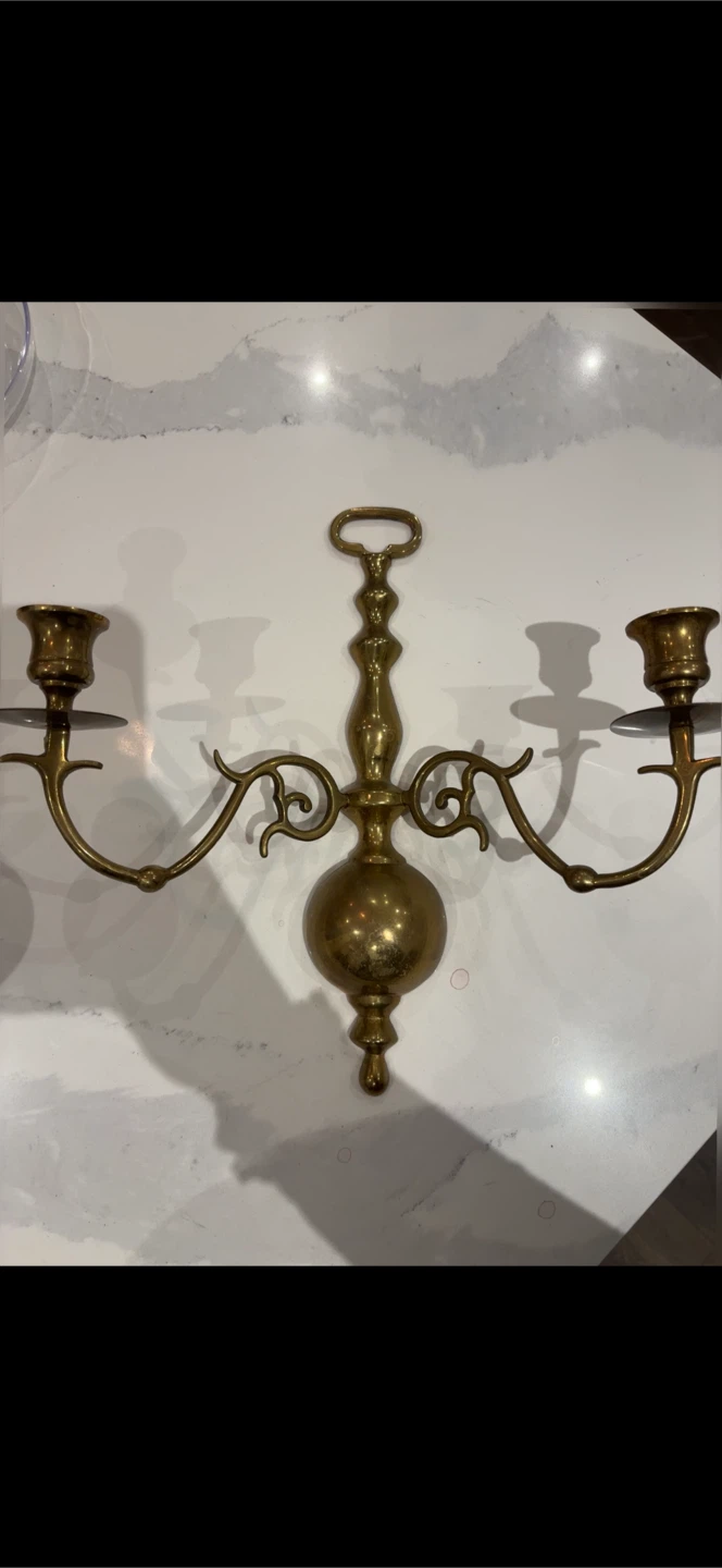 Brass Taper Candle Holder
