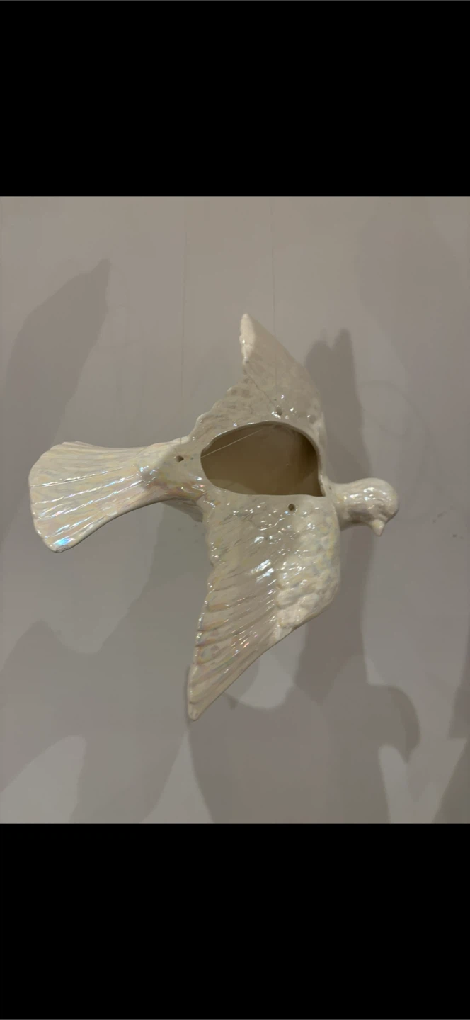 Ceramic Bird Wall Planter - photo 2
