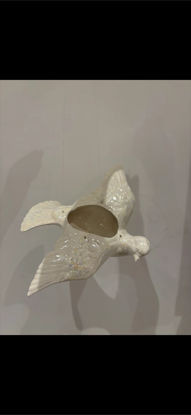 Ceramic Bird Wall Planter