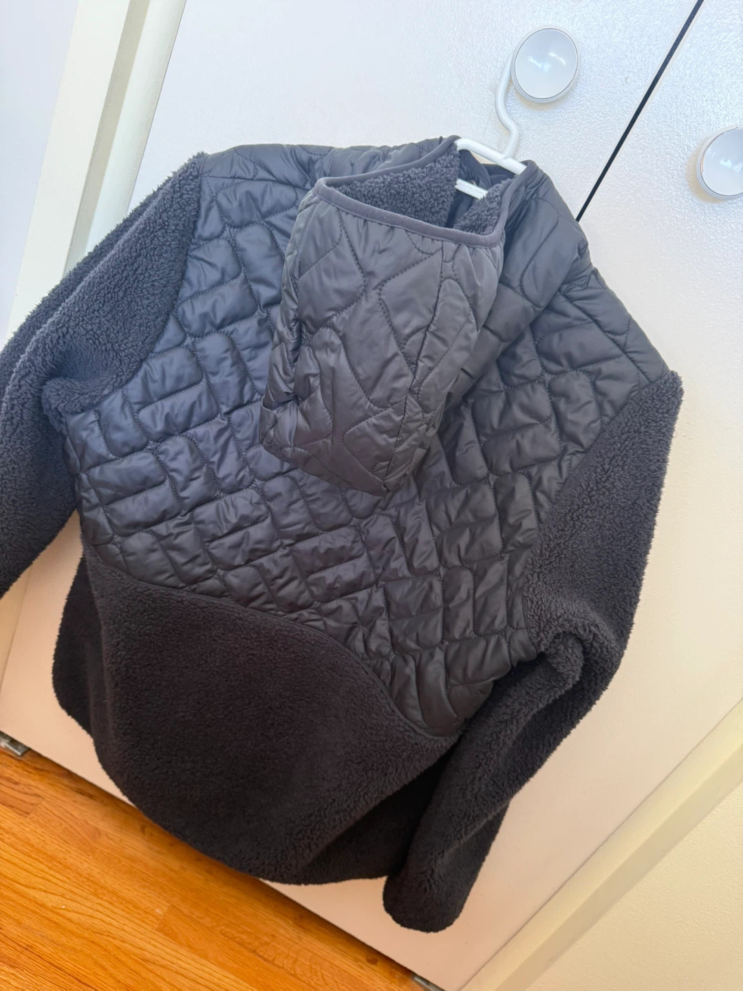 Brand New Columbia Black Sherpa Fleece Pullover Hoodie - photo 5