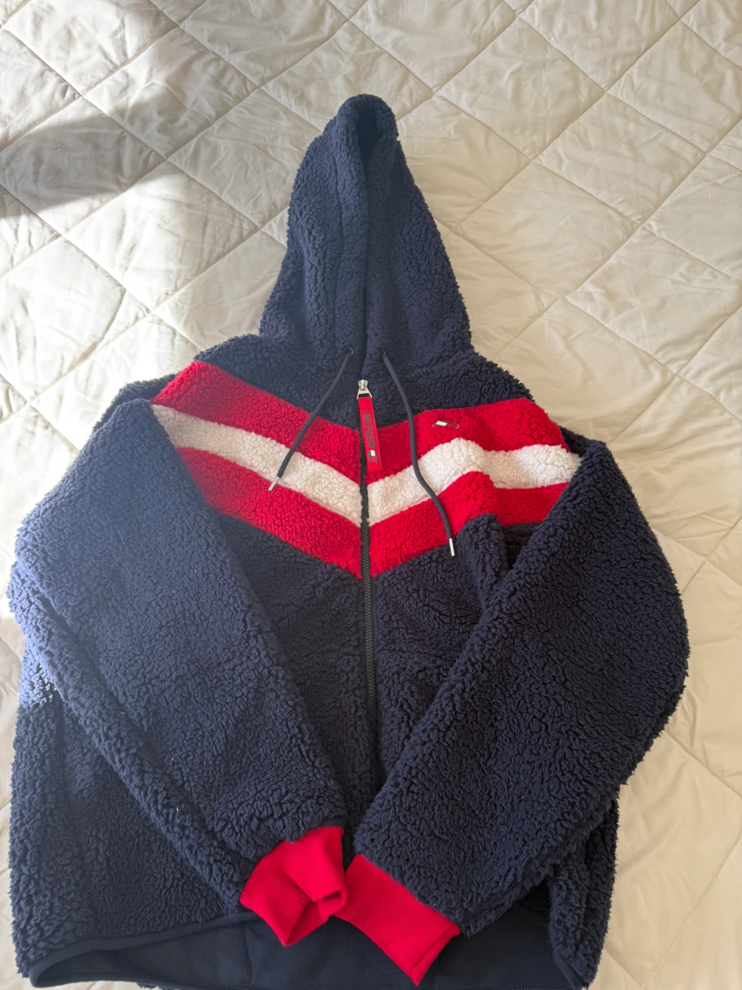 Brand New Tommy Hilfiger Sport Sherpa/Fleece Hoodie
