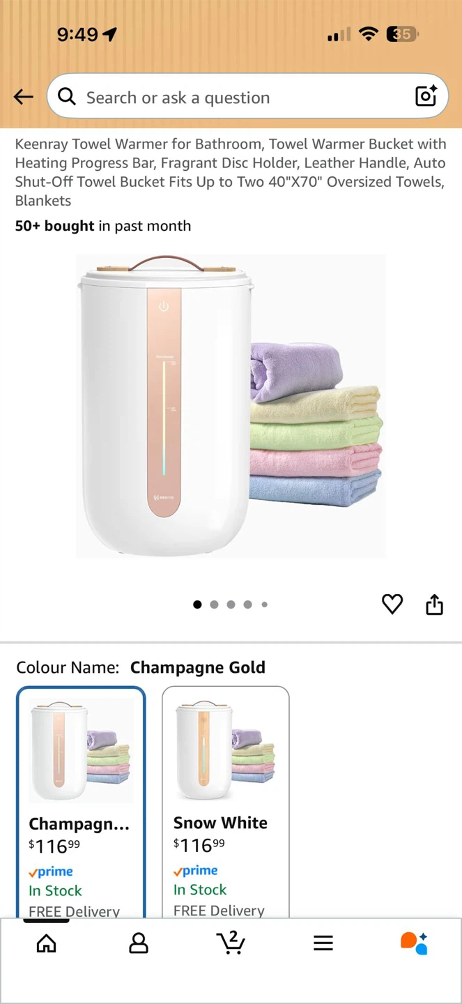 Keenray Towel Warmer ComfortLife (CL2) - photo 3