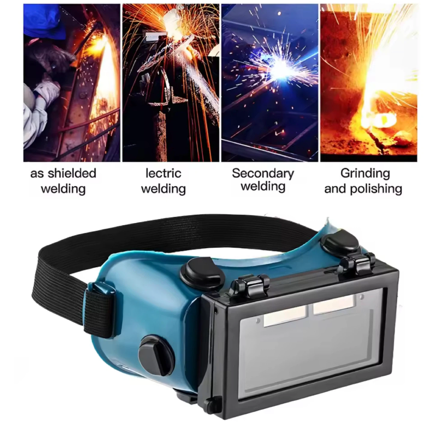 Automatic Filter Welding Goggles DIN9-DIN13 Stepless Adjustment - photo 4