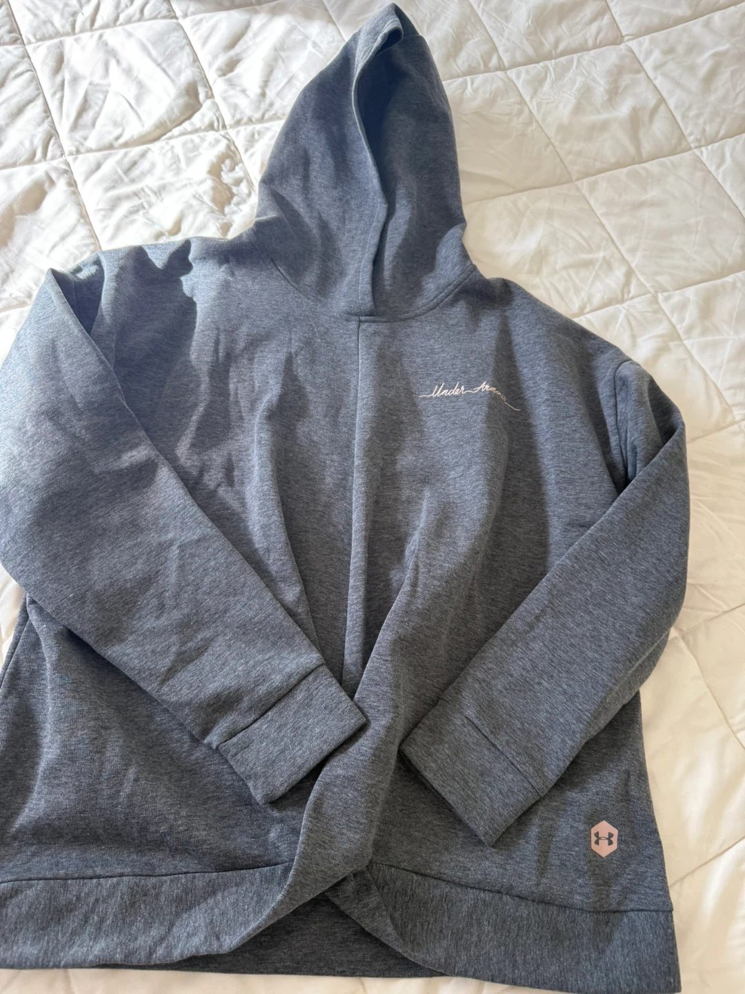 Under Armour Hoodie – Grey – Size Large-Brand New
