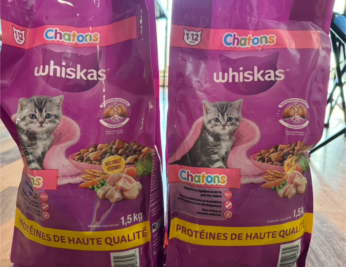 Whiskas Chatons Dry Cat Food with Real Chicken 1.5kg