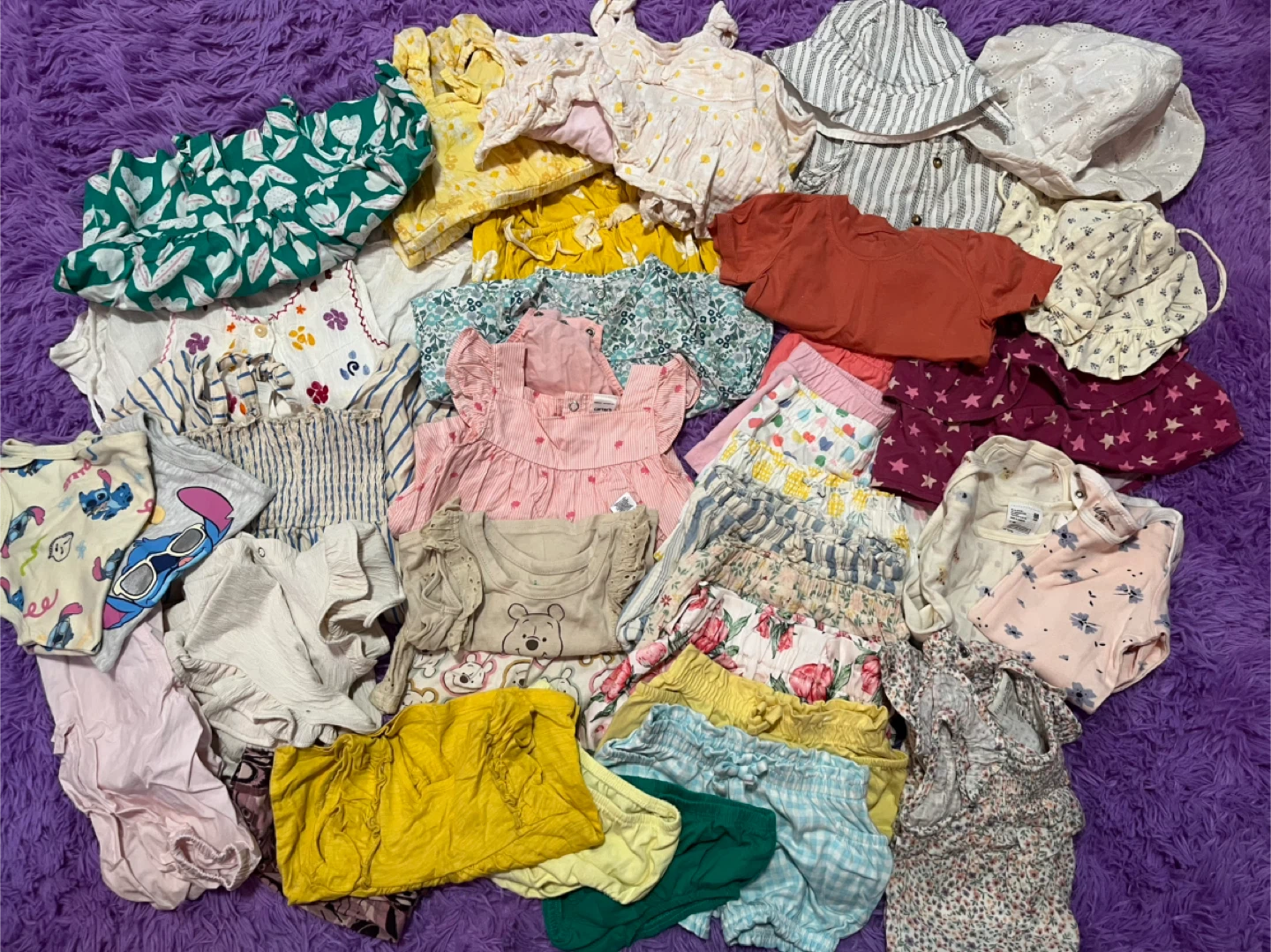 Girls Summer Clothing Bundle - Various Brands & Sizes