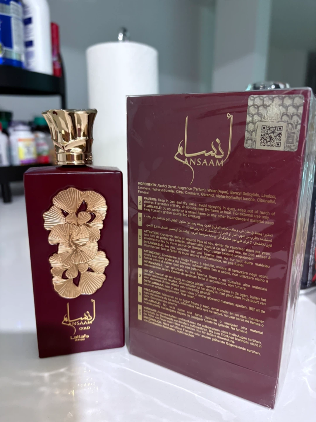 Lattafa Ansaam Gold Eau De Parfum 100ml - photo 2