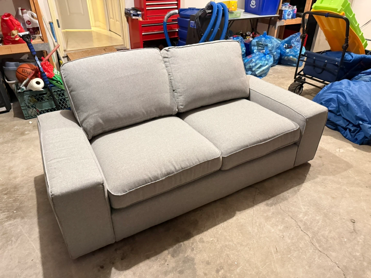 IKEA KIVIK Loveseat - Tibbleby Beige/Gray - photo 2