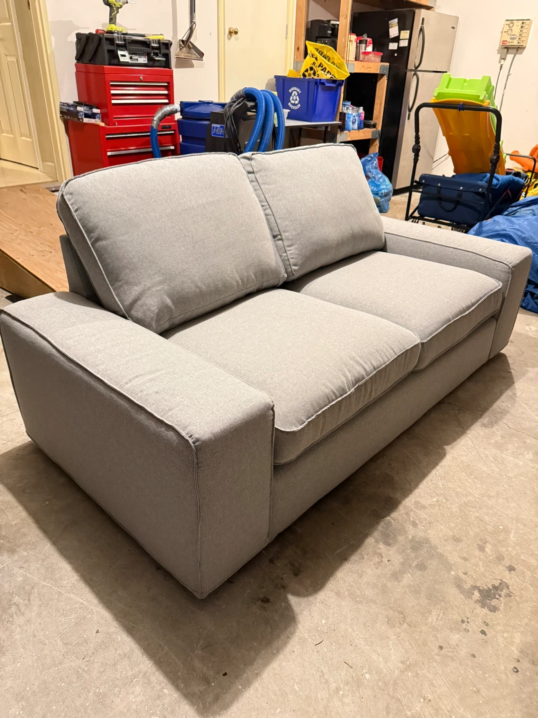 IKEA KIVIK Loveseat - Tibbleby Beige/Gray