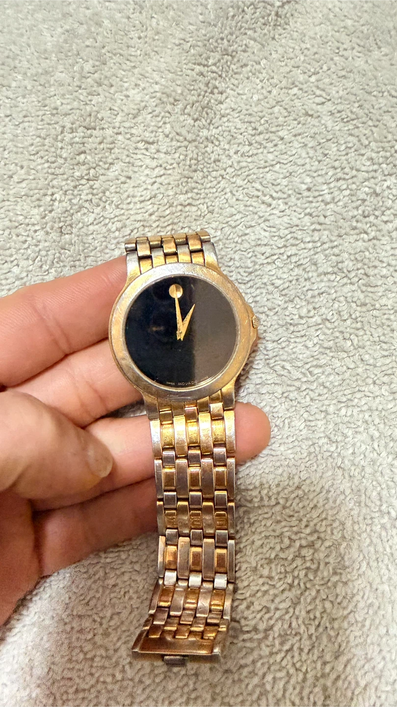 Movado Watch - Gold and Silver Tone