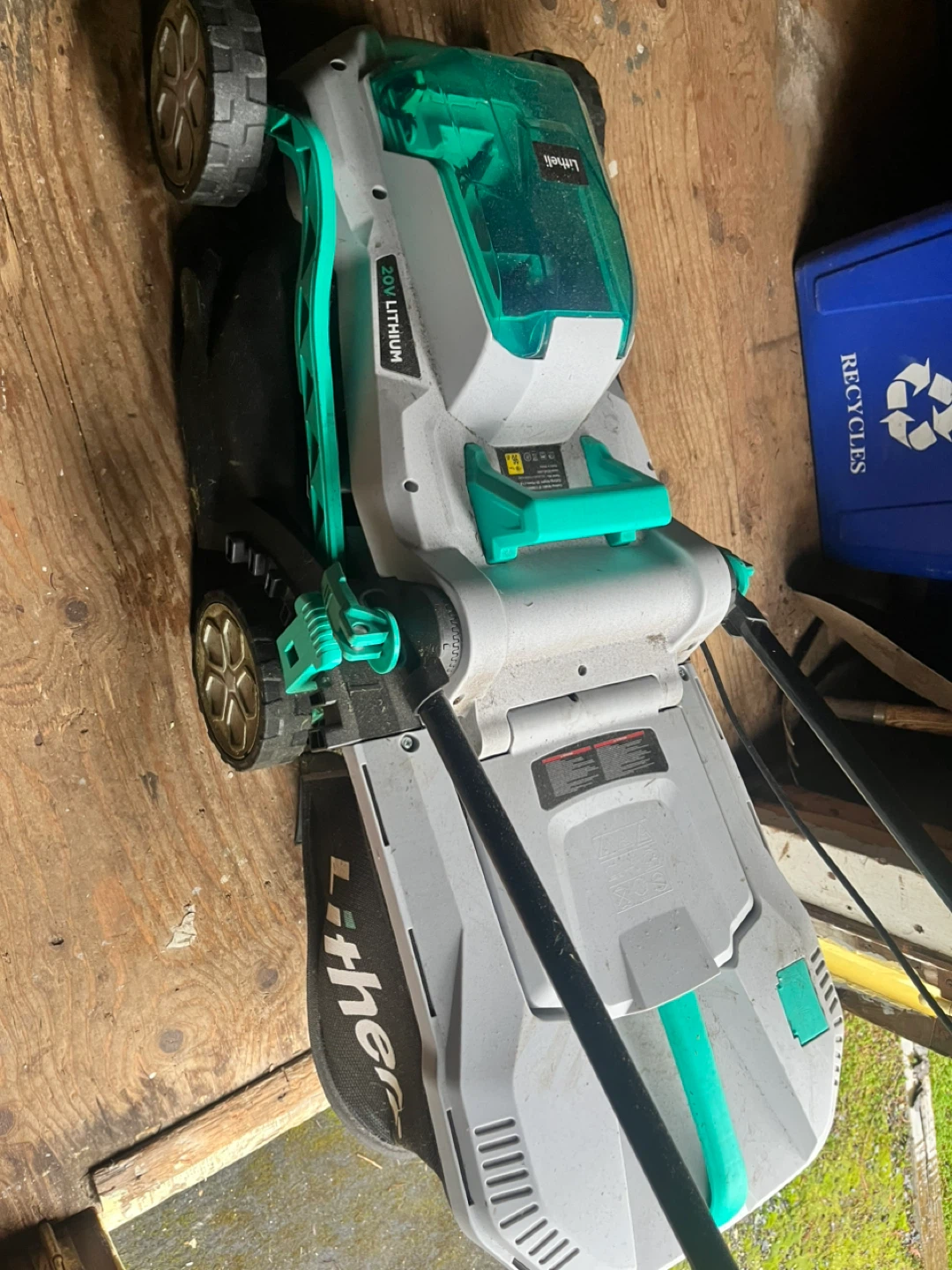 Lithium Ion Cordless Electric Lawn Mower - photo 2