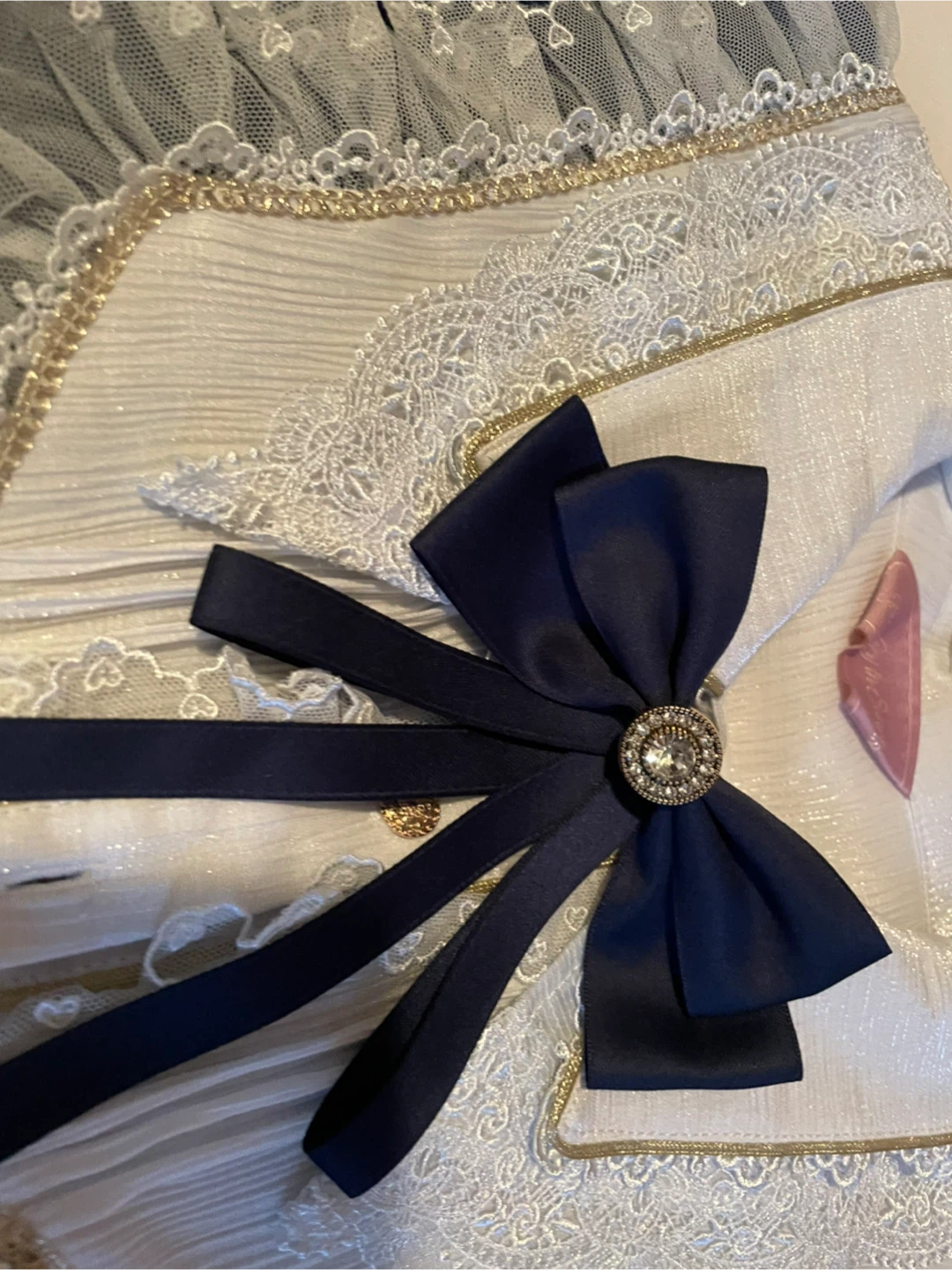 Snow White Lolita Dress with Pearl Accents - photo 3