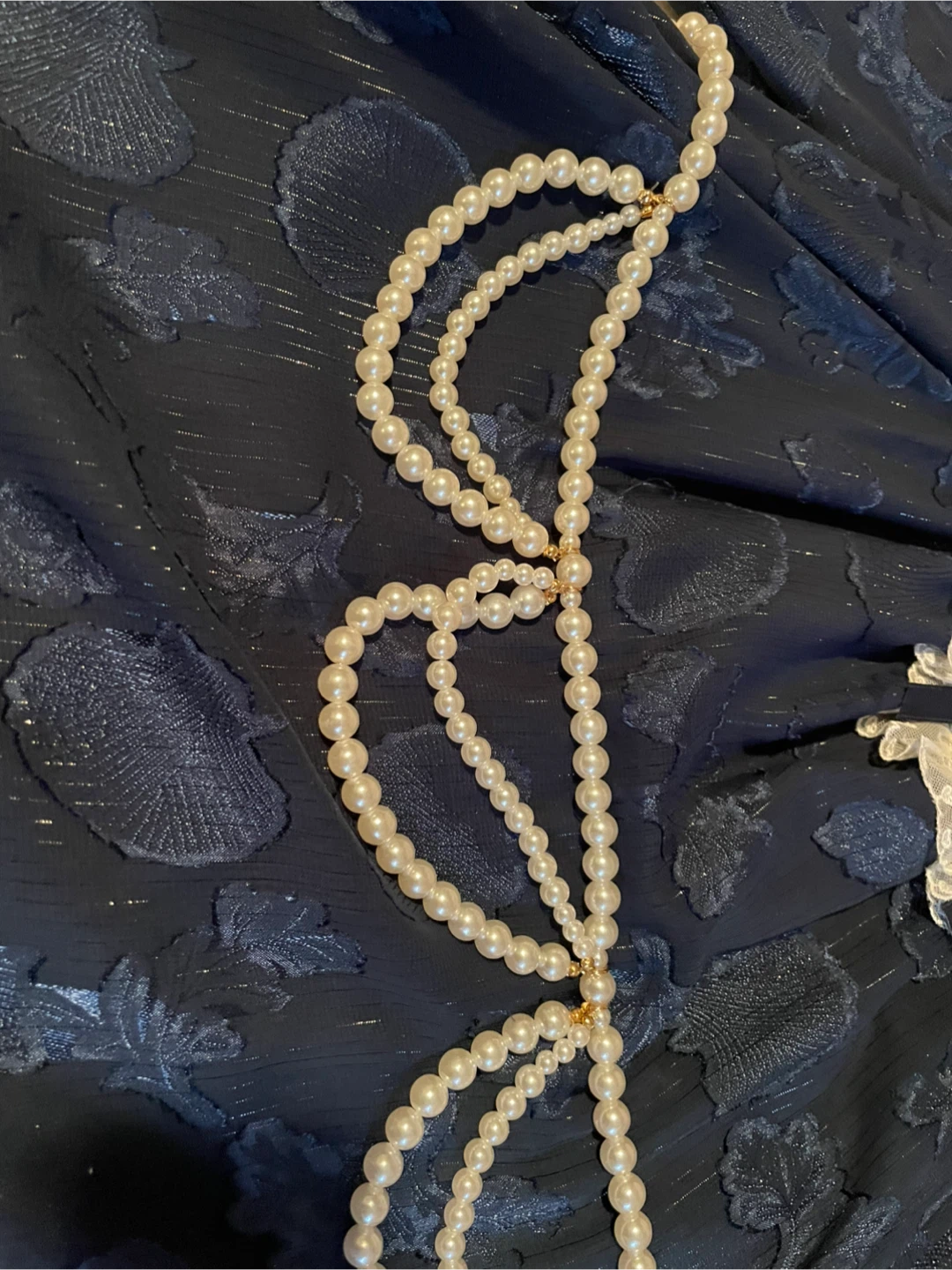 Snow White Lolita Dress with Pearl Accents - photo 2