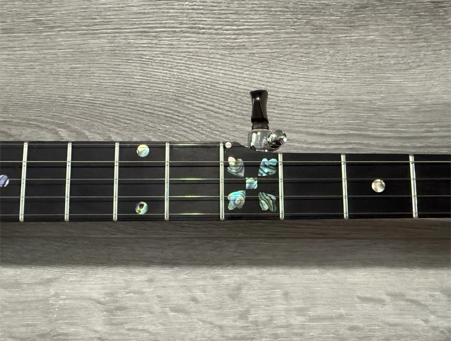‼️ Open style banjo with mother-of-pearl inlays - photo 4