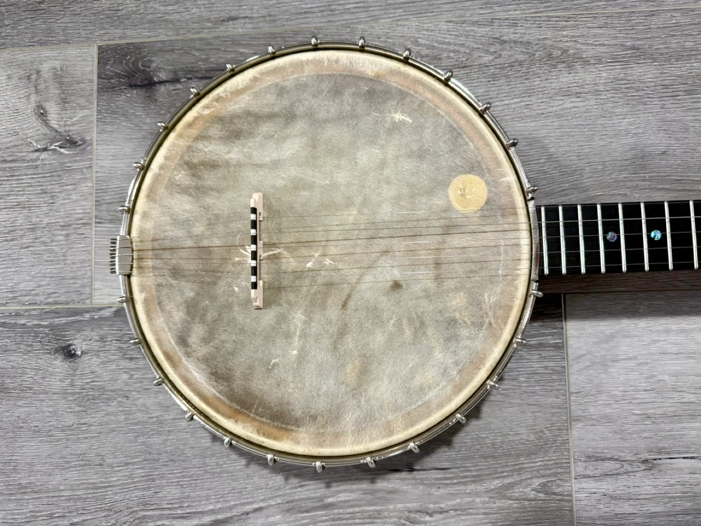 ‼️ Open style banjo with mother-of-pearl inlays - photo 2