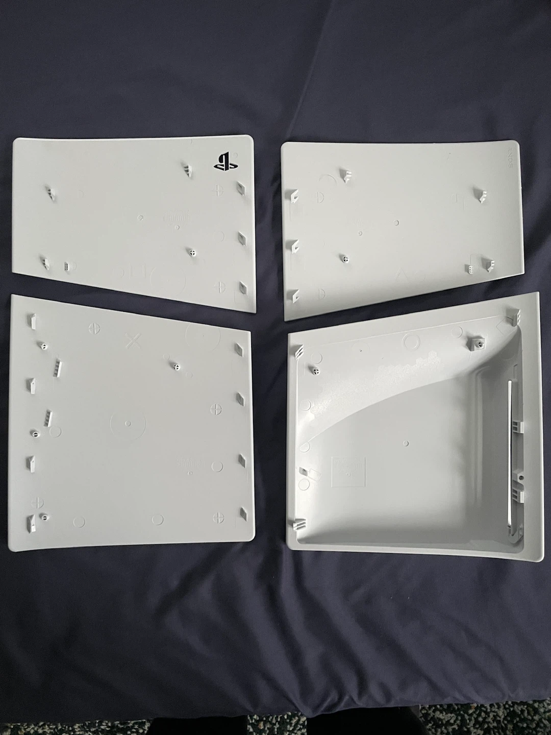 PlayStation 5 PS5 Console White Faceplates Shell Covers - photo 2