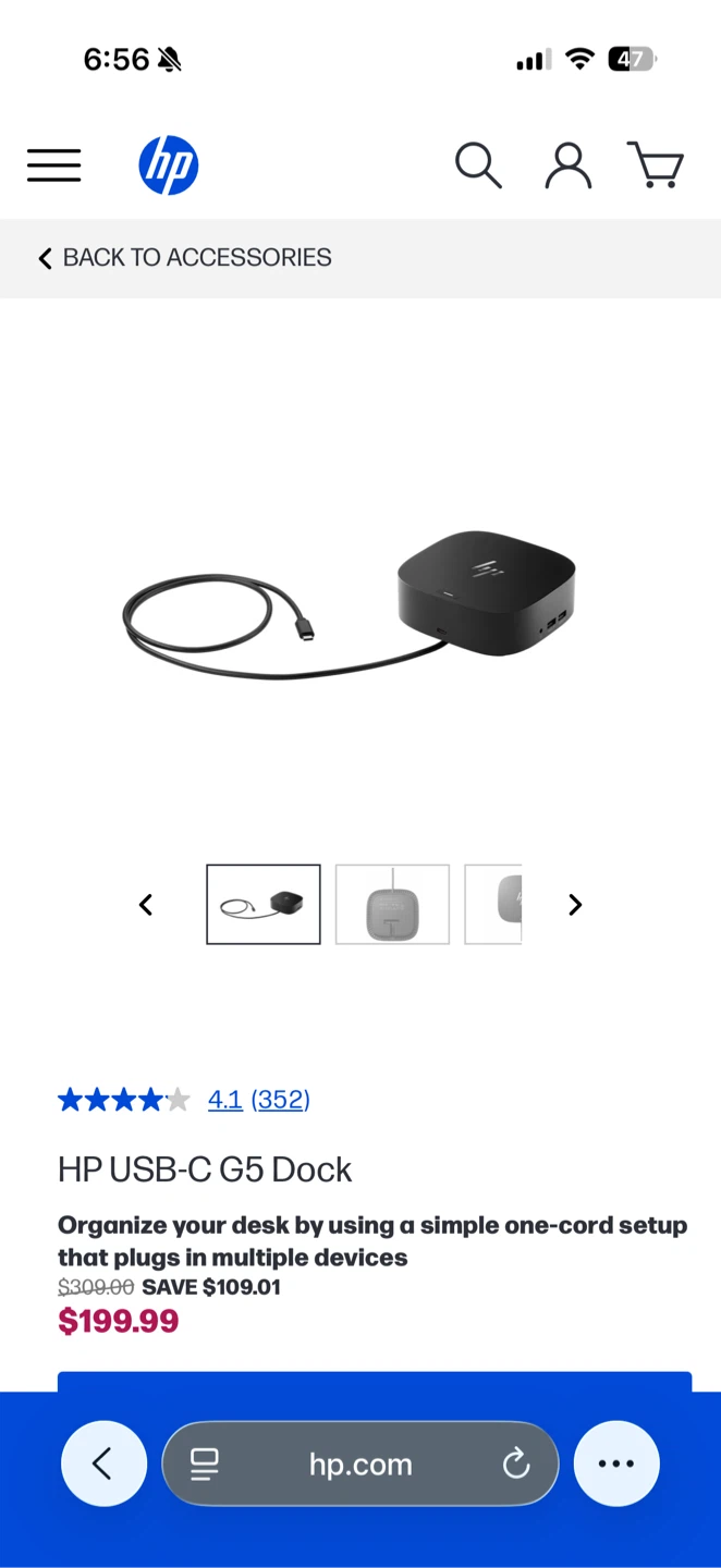 HP USB-C G5 Dock - photo 3