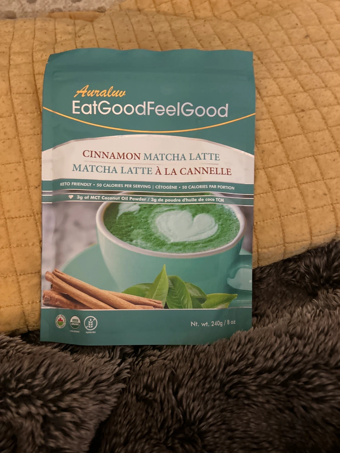 Auraluv EatGoodFeelGood Cinnamon Matcha Latte Mix (240g)