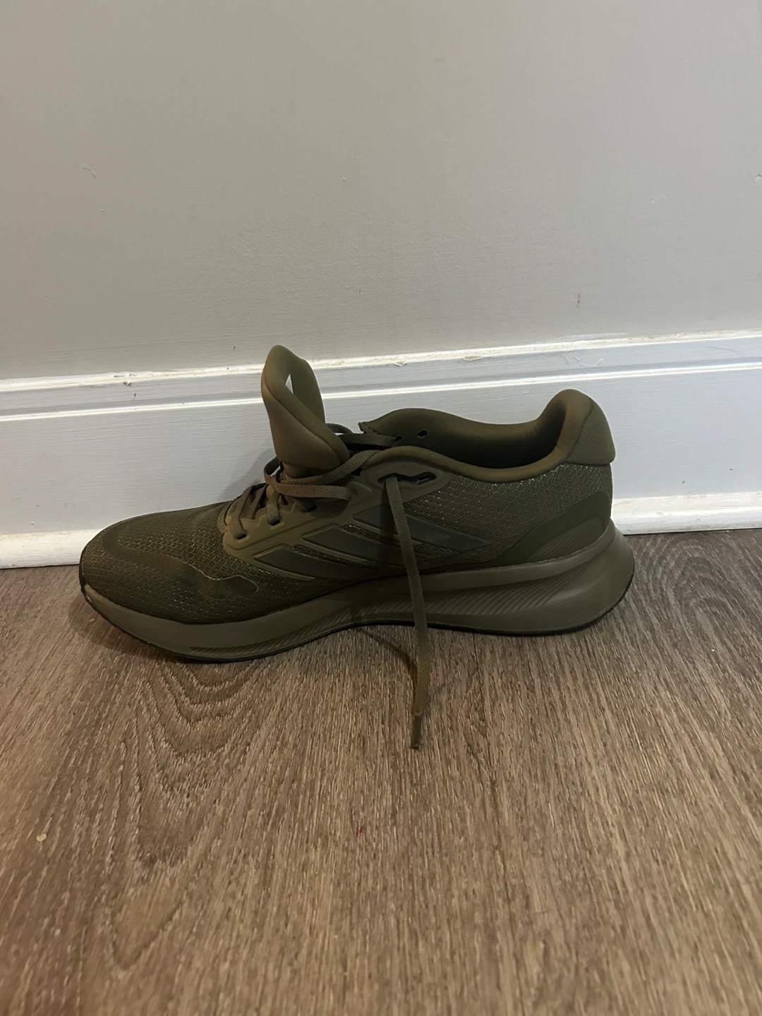 Adidas Men’s Running Shoes - Olive Green - 11 - photo 4