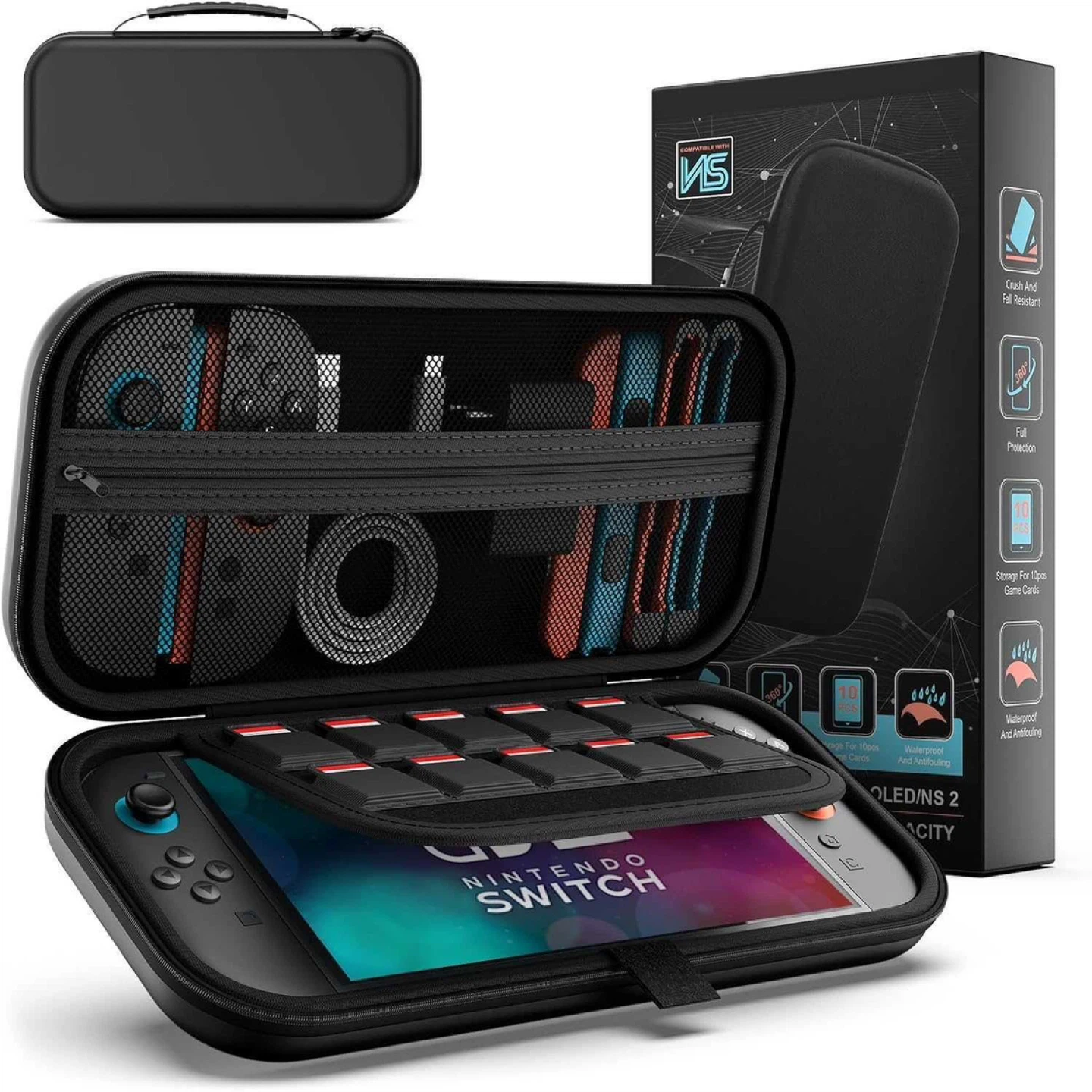 VS Brand Nintendo Switch Travel Case