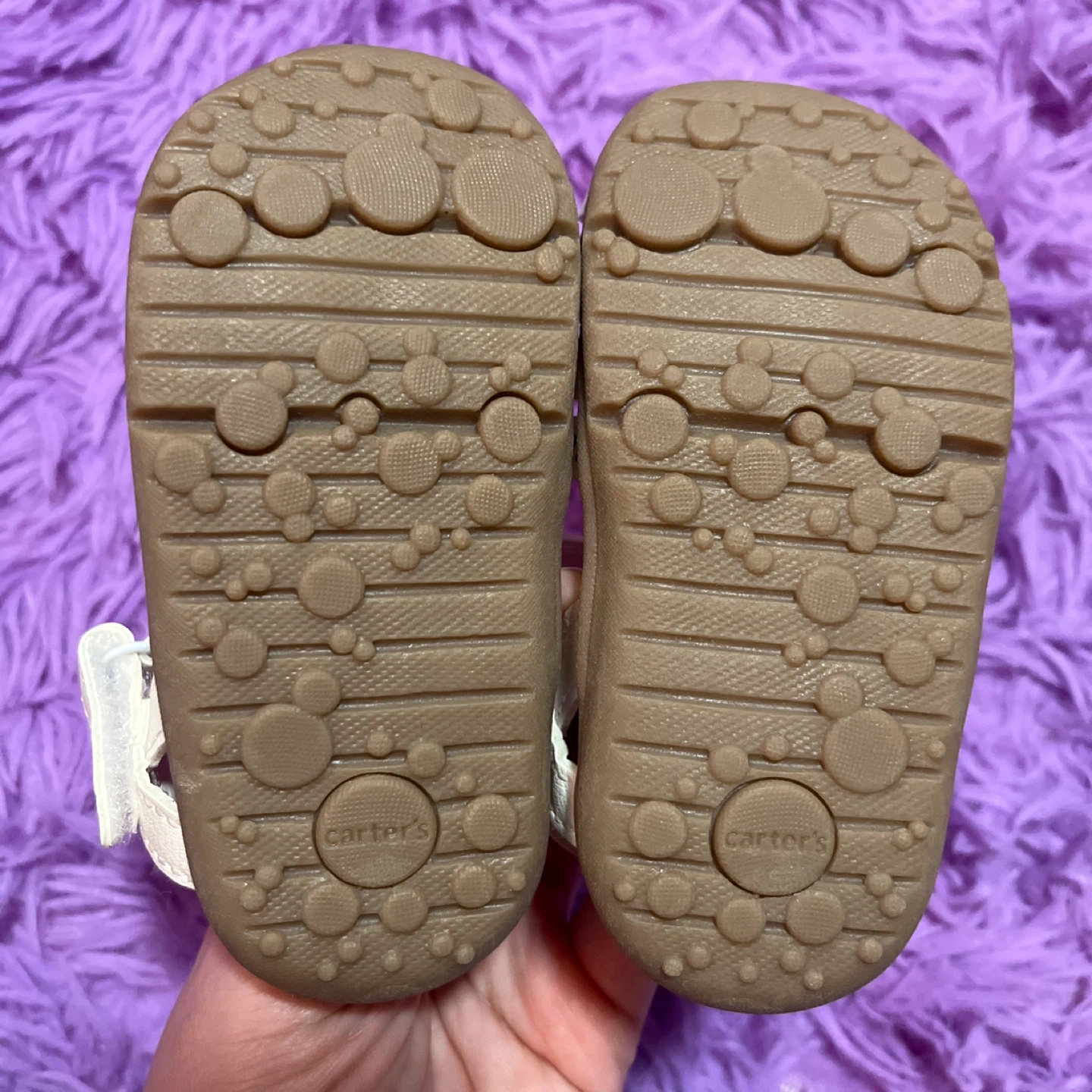 Carter's Baby Girls White Gladiator Sandals - photo 2