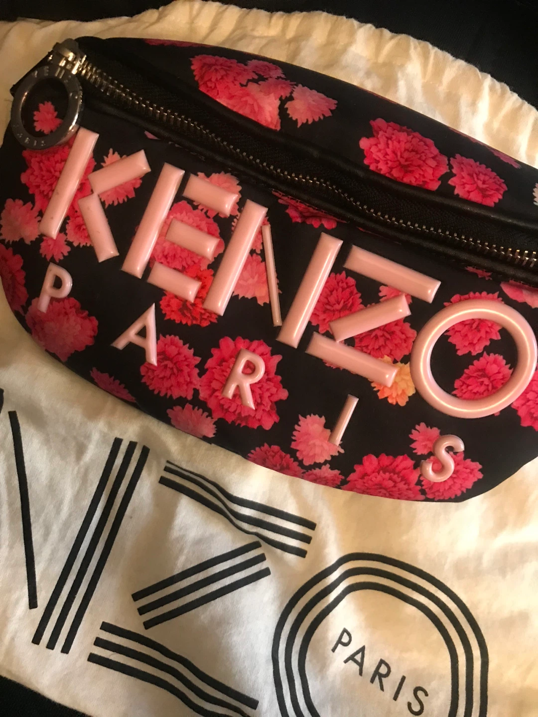 Kenzo Paris Floral Fanny Pack Belt Bag - photo 2