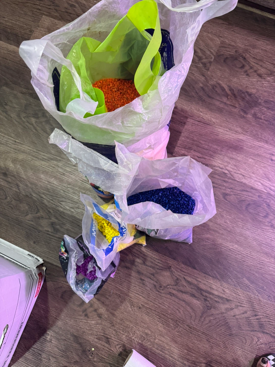 Free Box full of terrarium/craft supplies - photo 3