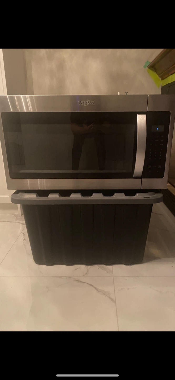 Whirlpool Stainless Steel Over-the-Range Microwave - photo 2