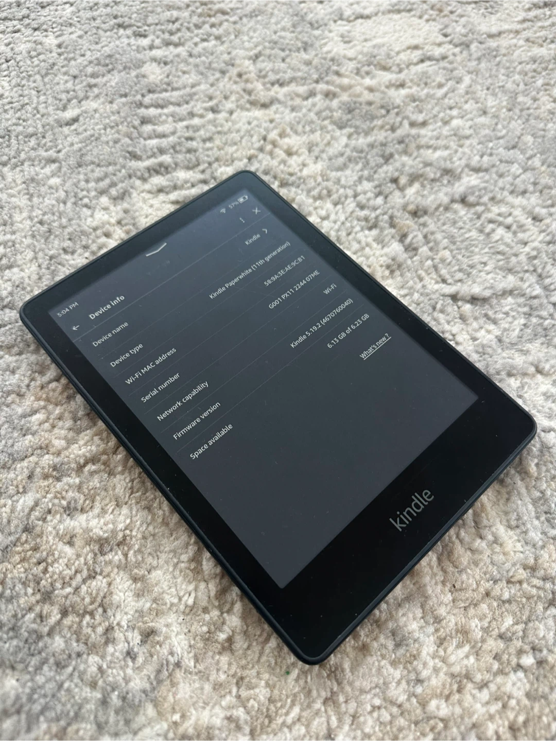 Amazon Kindle Paperwhite 11th Gen E-Reader - photo 2