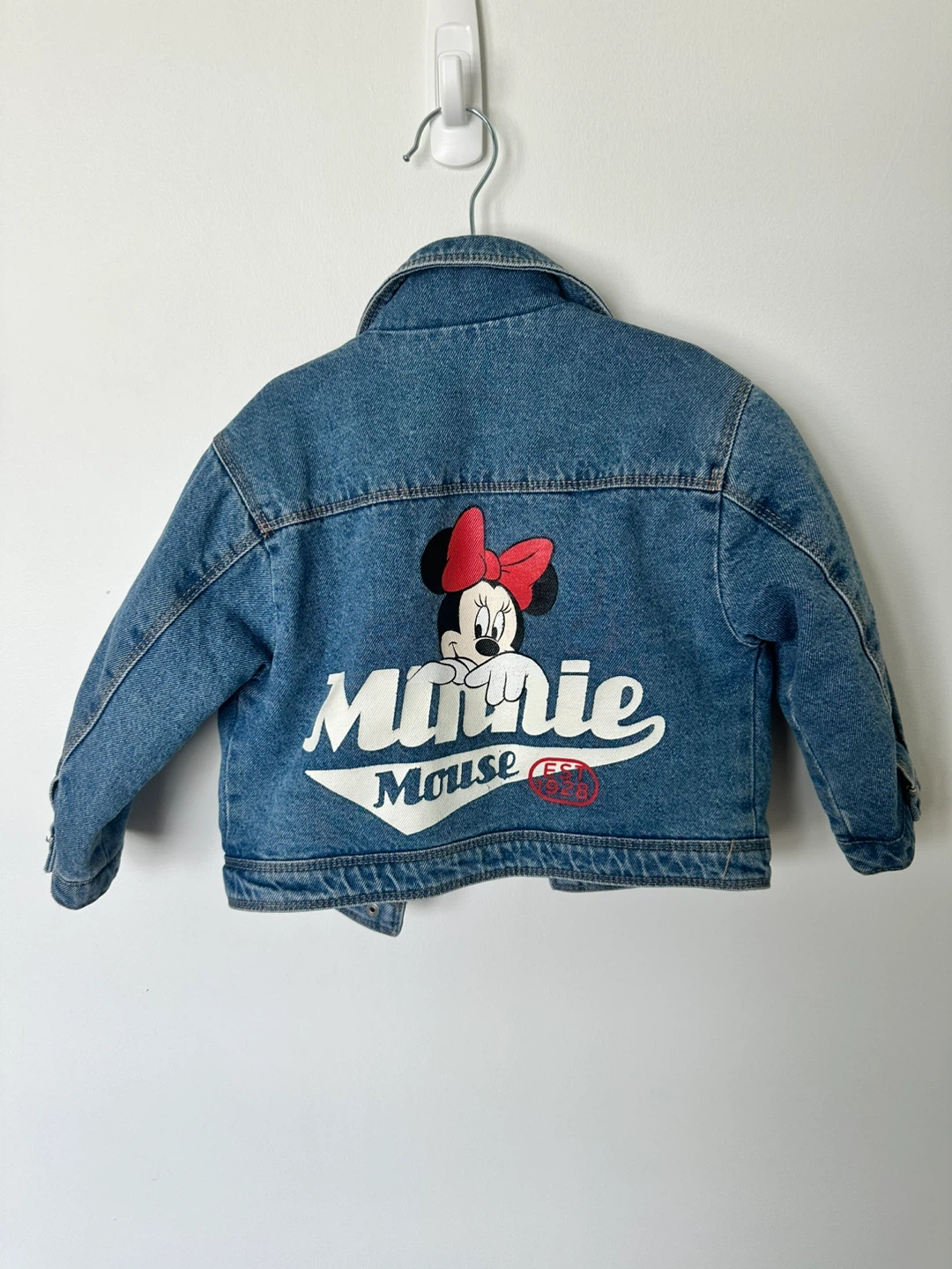 Zara Kids Denim Minnie Mouse Jacket - photo 2