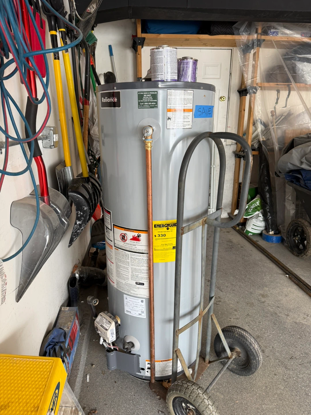 Reliance 50 Gallon Natural Gas Water Heater - photo 2