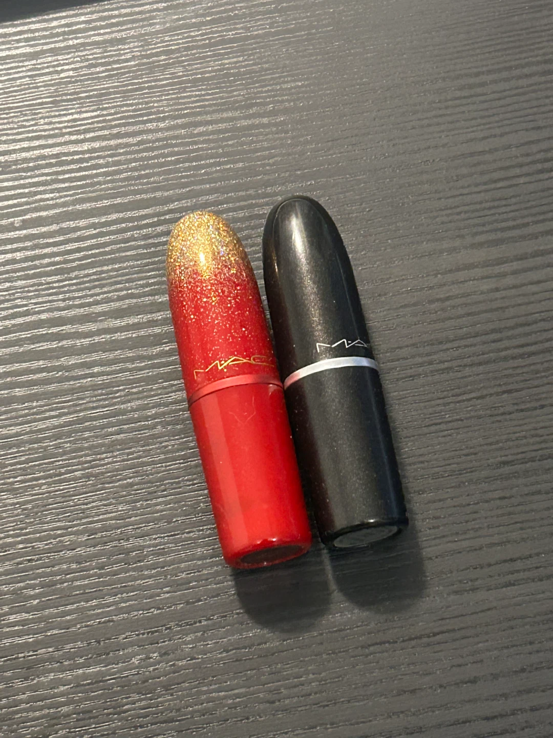 2 Mac lipsticks (used but sanitized) - both for $5