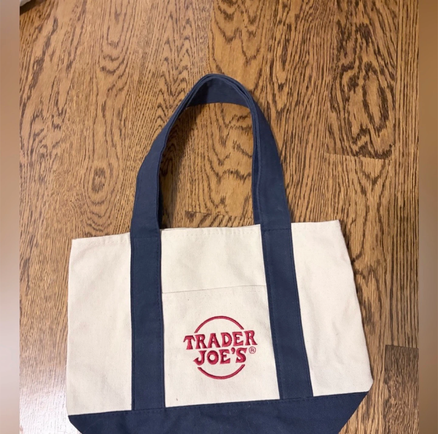 NWT/ Mini Trader Joe's Canvas Tote Bag