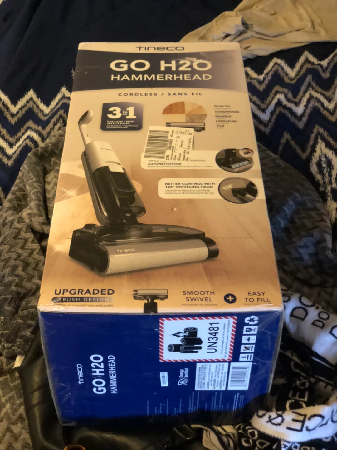 Tineco GO H2O Hammerhead Cordless Vacuum Mop