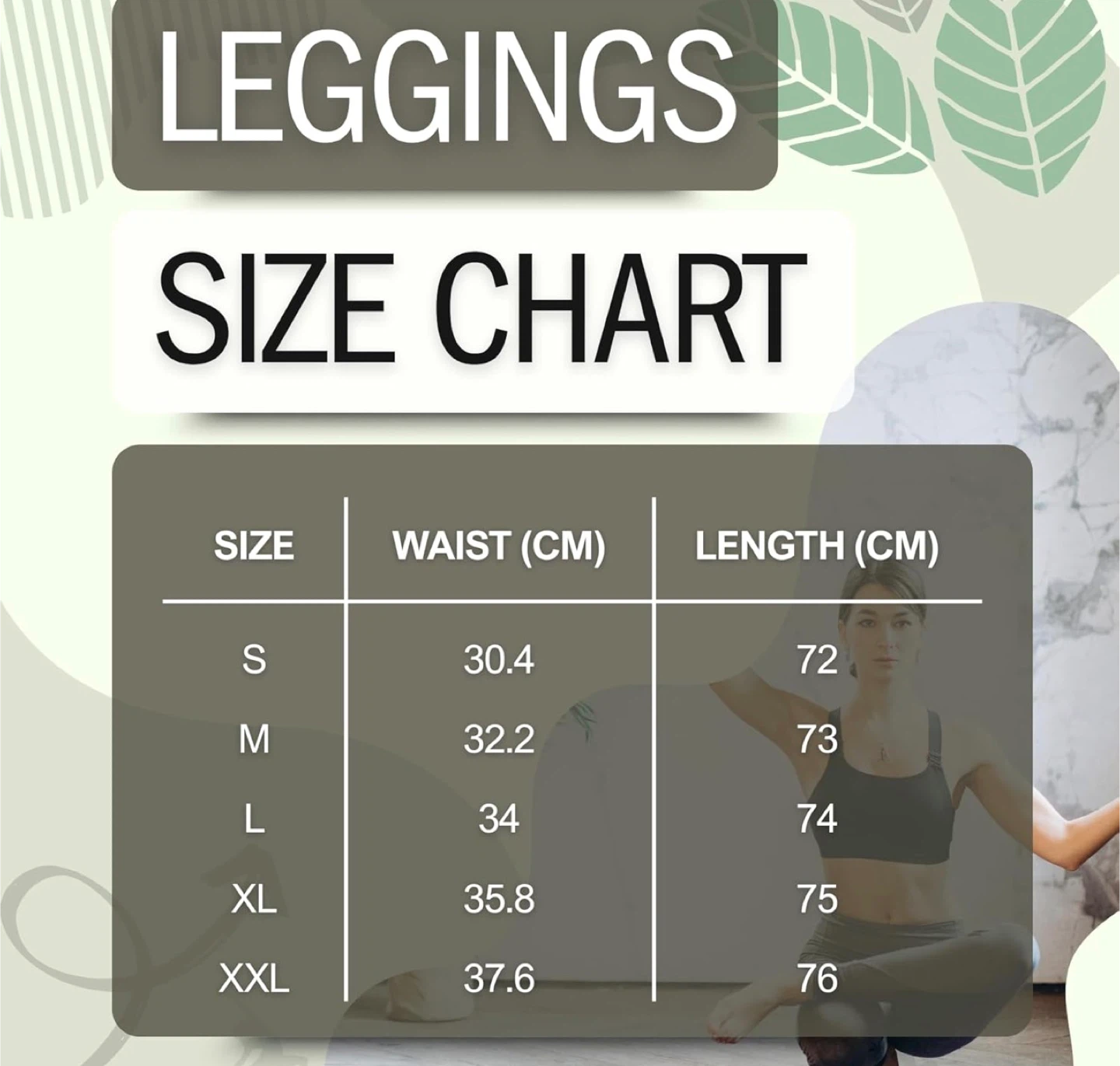 Women's High Waist Capri Leggings with Pockets - photo 5