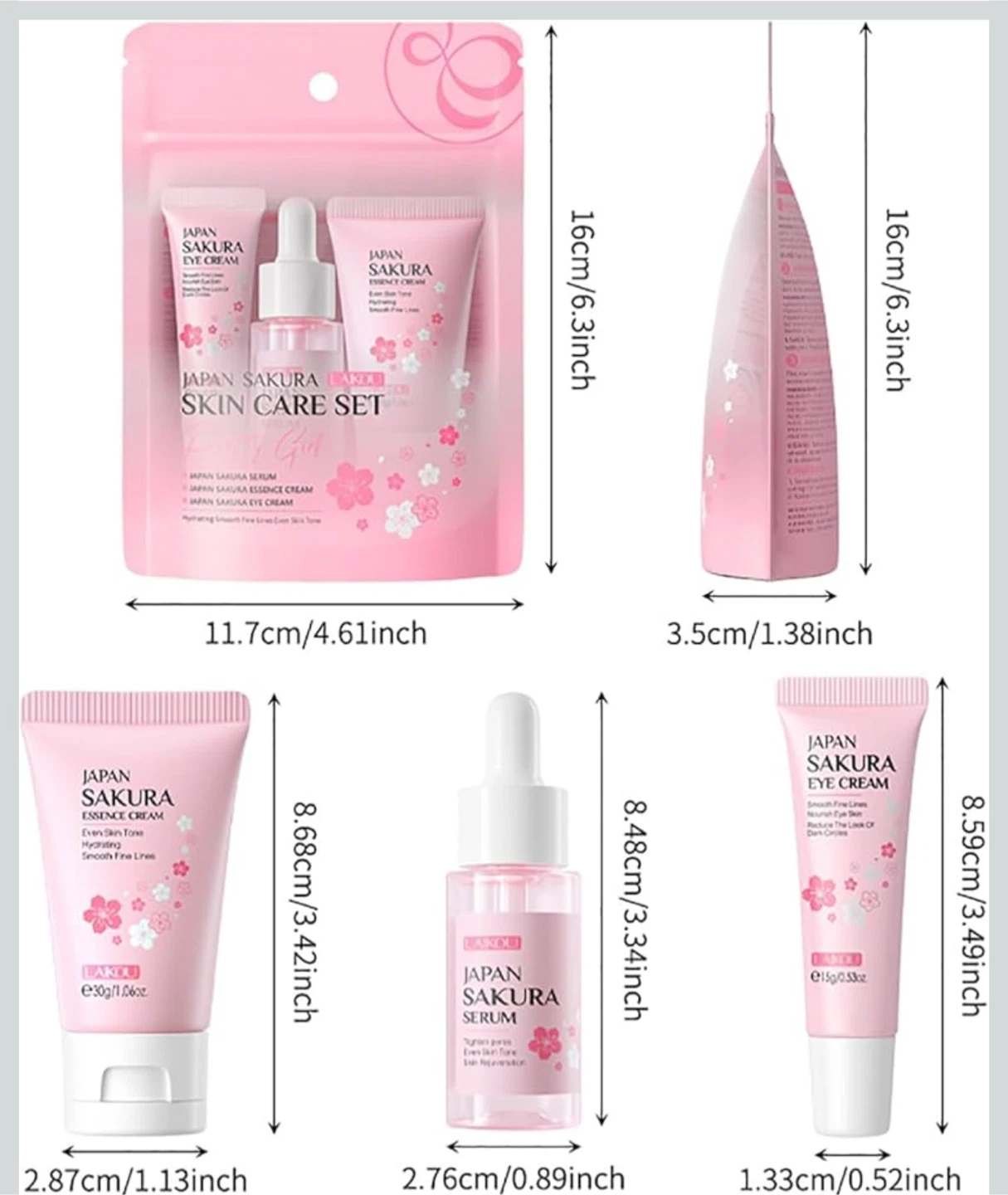 LAIKOU Japan Sakura Skincare Set